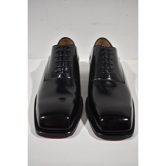 Christian Louboutin Capitano Flat Black Lace Up Tie Oxford Dress Loafer 40 7 main image 8